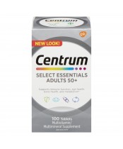 Centrum Select Essentials Complete Multivitamin Mineral Supplement Tablets 50 +